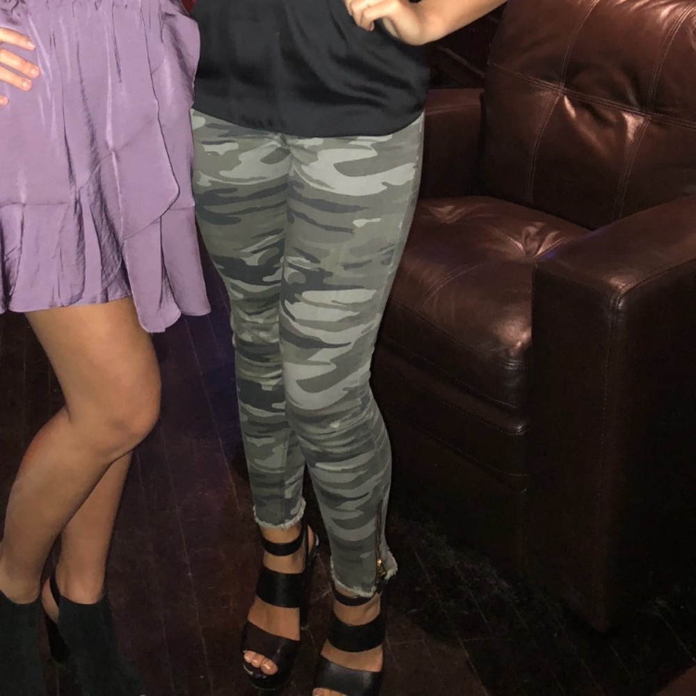 Express camp skinny jeans